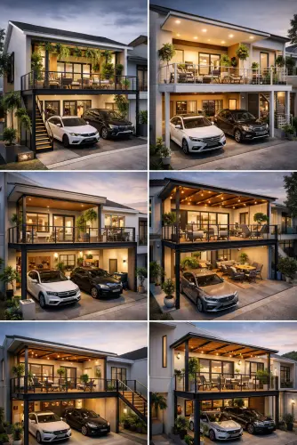 Mezannine Teras Rumah Keren di Sukajadi
